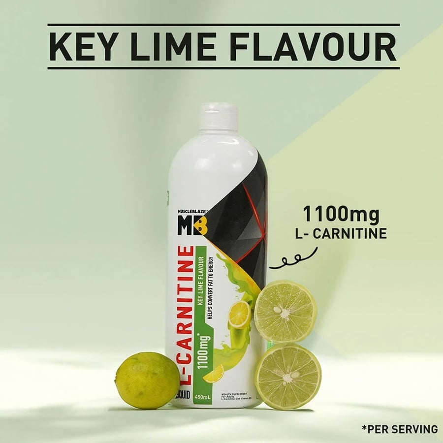 MuscleBlaze Liquid L-Carnitine 1100mg