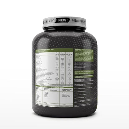 Healthfarm MaxWhey Whey Protein Powder | 24g Protein | Fast Absorbing Protein (Dubai chocolate) 2kg