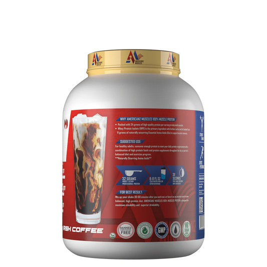 Americanz Muscles Professional Protein, 2.27 kg (5 lb), Triple Chocolate /coconut ice-cream