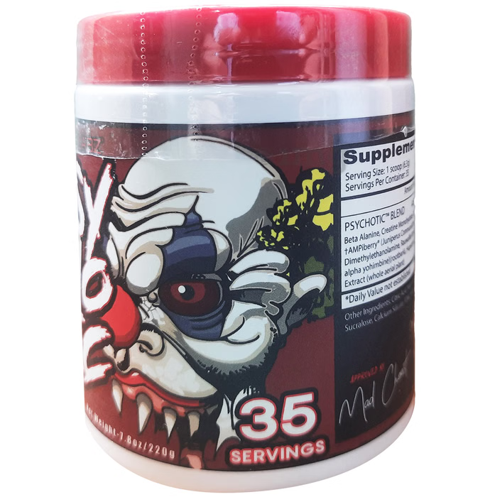 Insane Labz Psychotic Infused Pre-Workout Power House Powder 220 gms