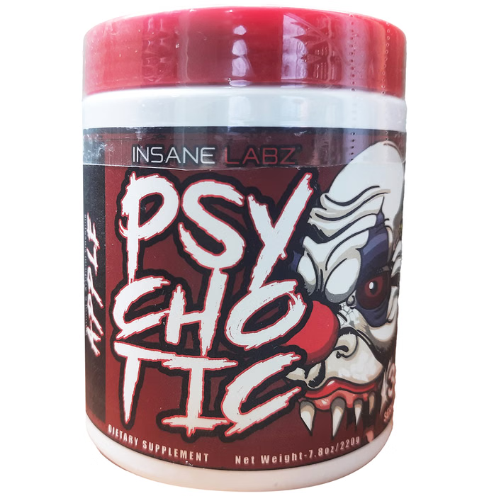 Insane Labz Psychotic Infused Pre-Workout Power House Powder 220 gms