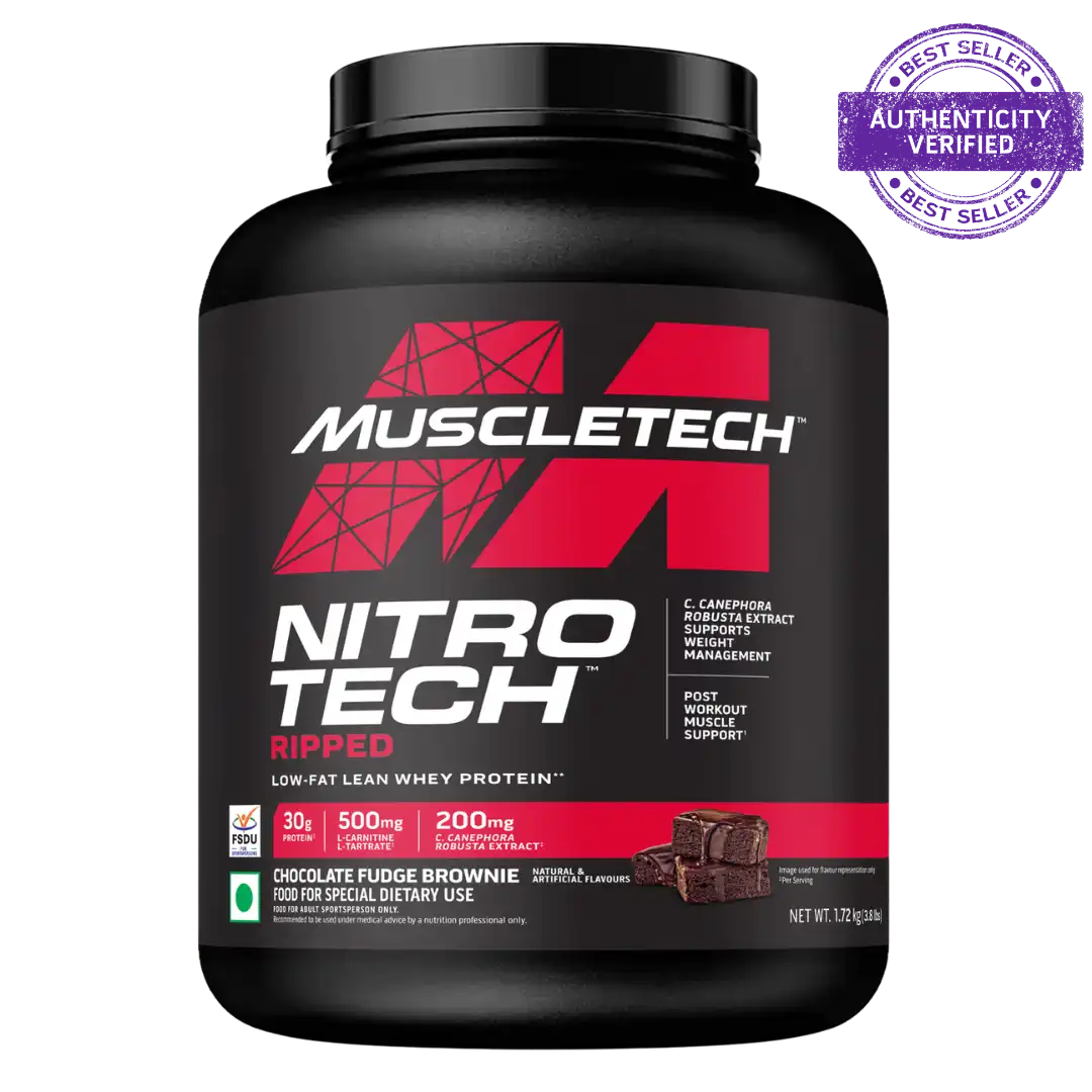 MuscleTech NitroTech Ripped - 1.72 Kg (3.7 Lb),