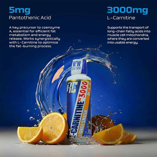Ronnie Coleman L-Carnitine XS 3000 mg Liquid, 465 ml